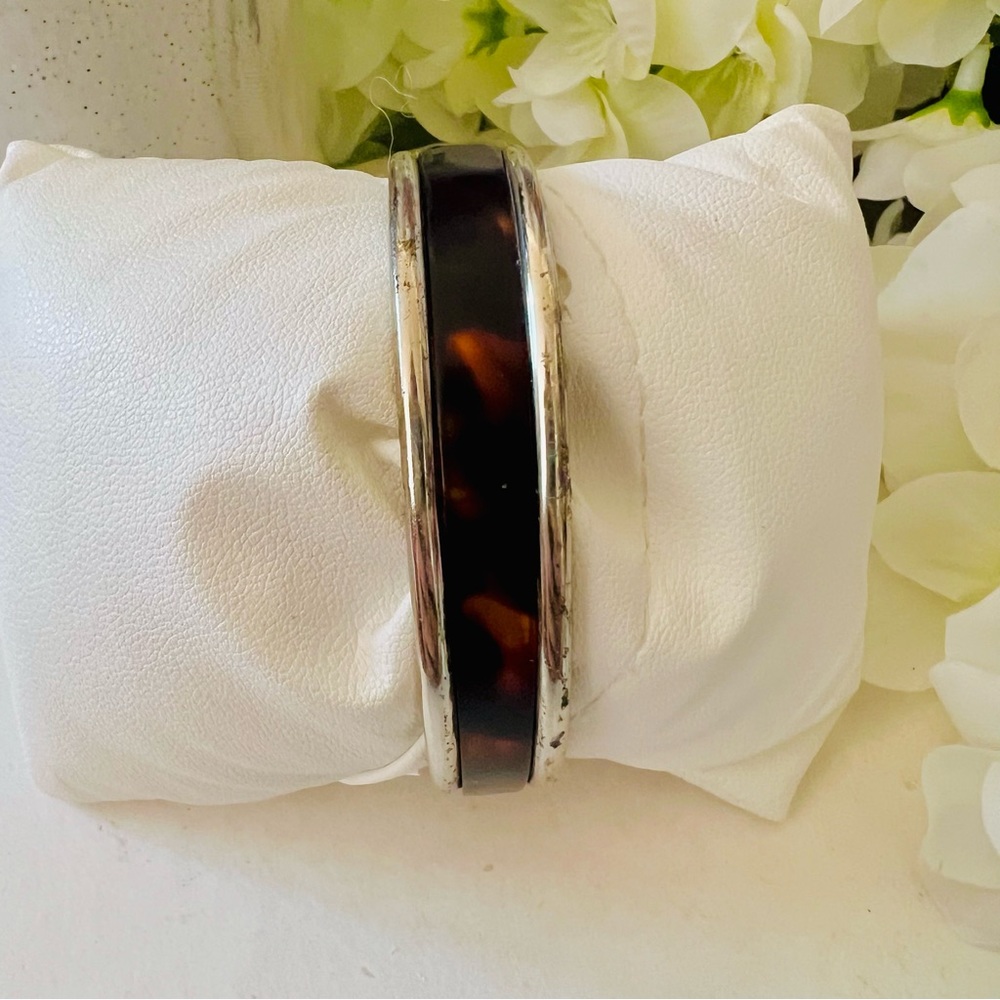 Narmi Tortoise Shell Cuff Watch - image 4